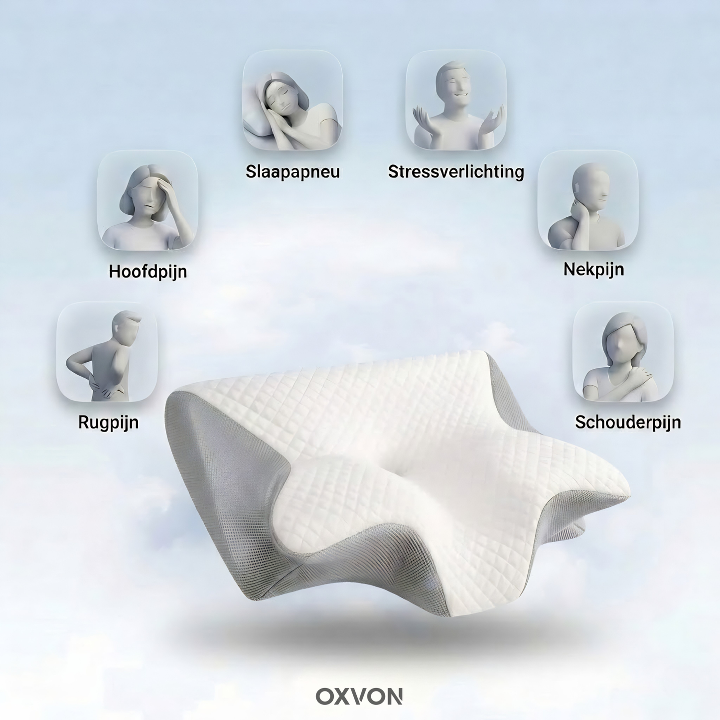 OxvonSleep™ - Het Kussen Tegen Nekpijn