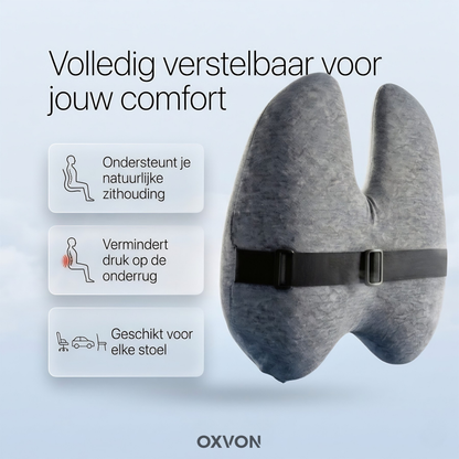 OxvonBack™ – Ergonomisch Lendenkussen